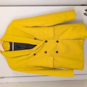 YELLOW CASUAL JACKET SIZE SMALL